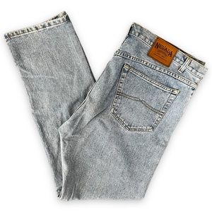 Nevada Vintage Light Wash Straight Leg Jeans